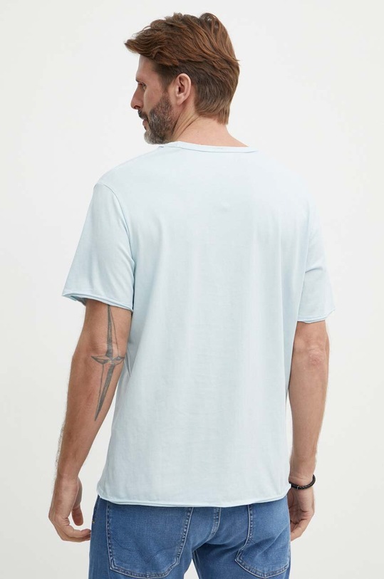 Odzież Pepe Jeans t-shirt bawełniany Single Carrinson PM509392 niebieski