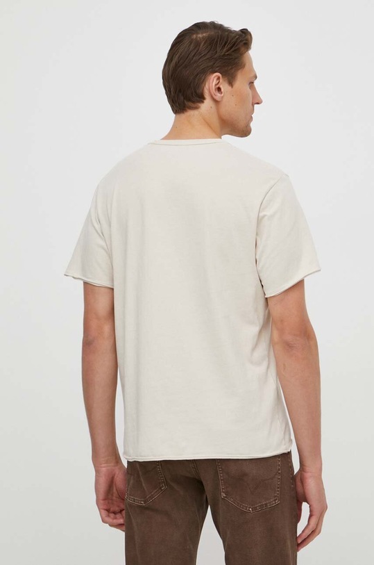 Odzież Pepe Jeans t-shirt bawełniany Single Carrinson PM509392 beżowy