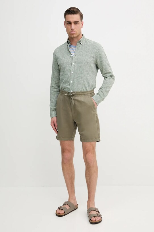 Памучна тениска Pepe Jeans PM509407 син SS25