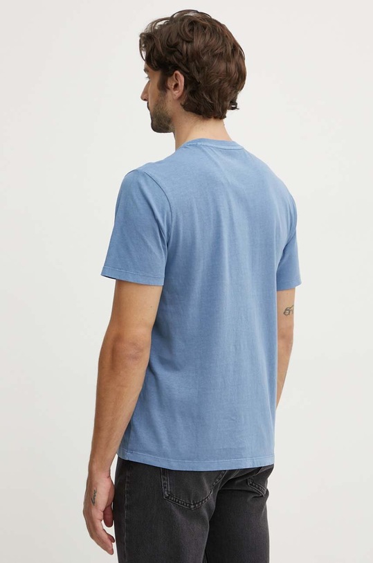 Oblečenie Bavlnené tričko Pepe Jeans EMB EGGO PM509418 modrá