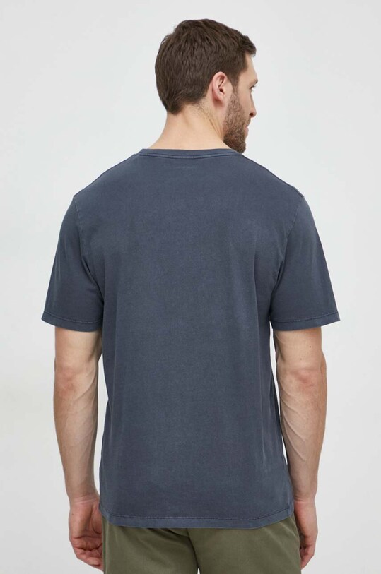 Одежда Хлопковая футболка Pepe Jeans EMB EGGO PM509418 серый