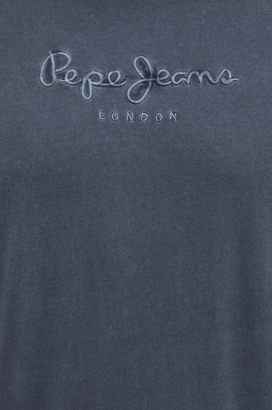 Pepe Jeans t-shirt bawełniany EMB EGGO PM509418 szary