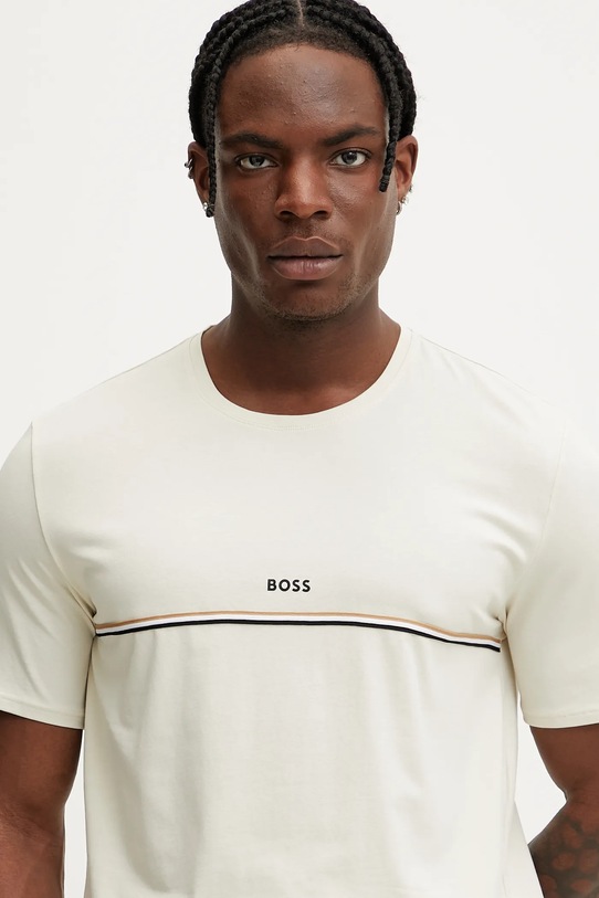 BOSS t-shirt lounge beżowy 50515395