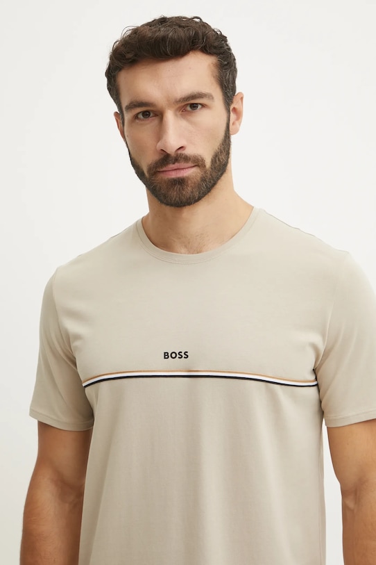 BOSS t-shirt lounge beżowy 50515395