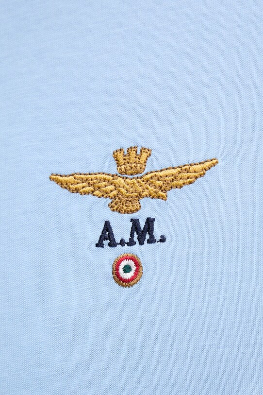 Aeronautica Militare t-shirt in cotone TS1580J372 blu