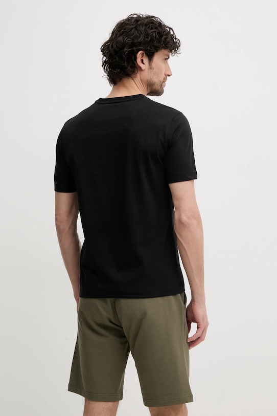 Bavlněné tričko Aeronautica Militare TS1580J372 černá SS25