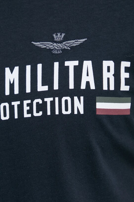 Aeronautica Militare t-shirt in cotone TS1942J538 blu navy