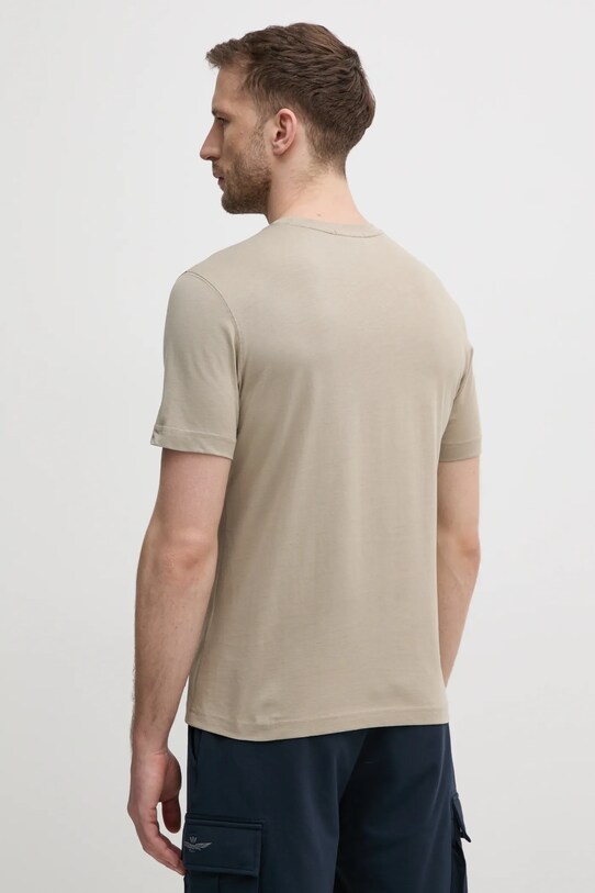 Abbigliamento Aeronautica Militare t-shirt in cotone TS1942J538 beige