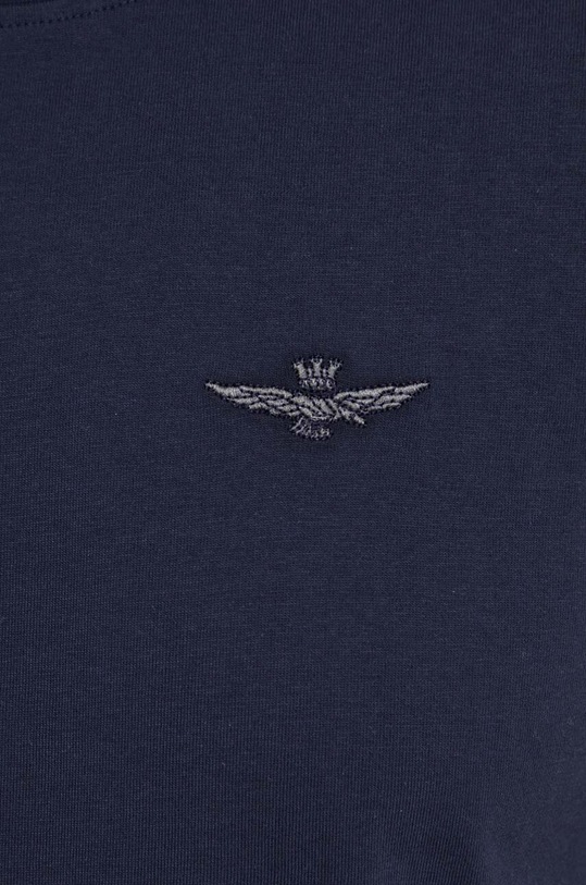 Bavlněné tričko Aeronautica Militare TS2065J592 námořnická modř