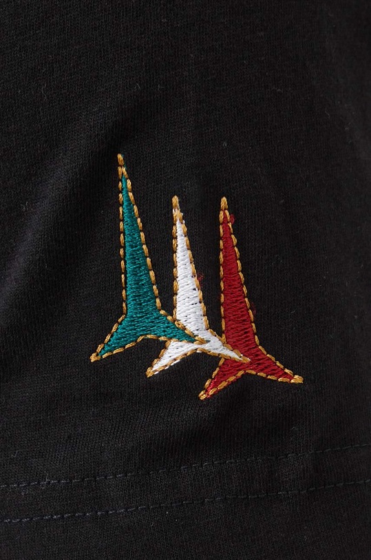 Bavlnené tričko Aeronautica Militare TS2216J641 čierna
