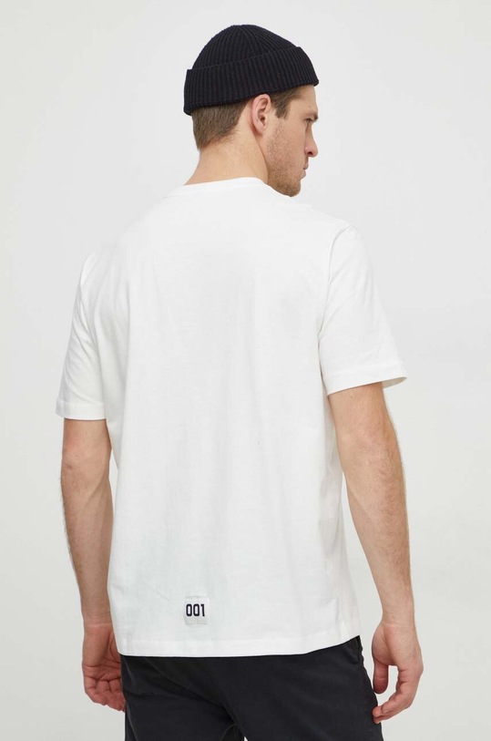 Odzież Armani Exchange t-shirt bawełniany 3DZTLF.ZJ9JZ beżowy