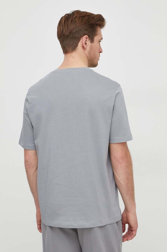 Odzież Armani Exchange t-shirt bawełniany 3DZTLG.ZJ9JZ szary