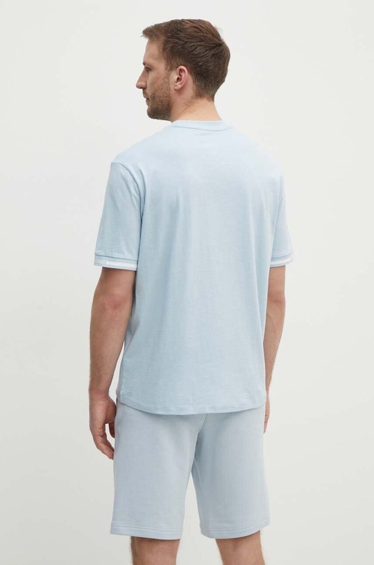 Odzież Armani Exchange t-shirt bawełniany 3DZTLR.ZJLFZ niebieski