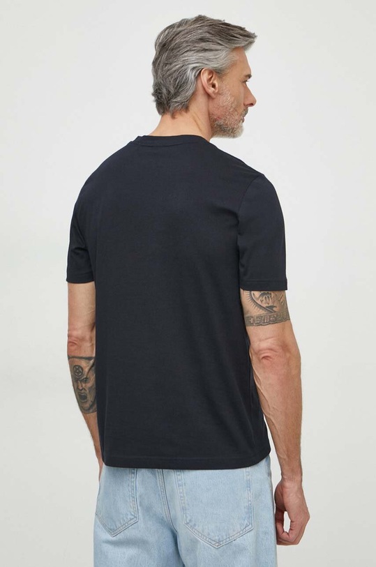 BOSS Green t-shirt bawełniany 50512866 granatowy SS24