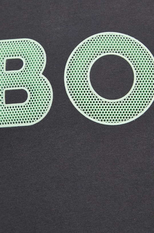 BOSS Green t-shirt bawełniany szary 50512866