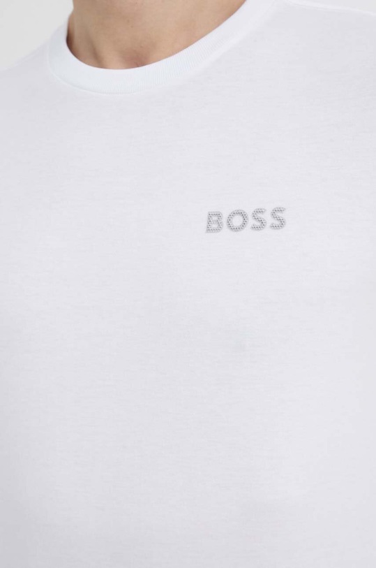 Bavlněné tričko Boss Green bílá 50515620