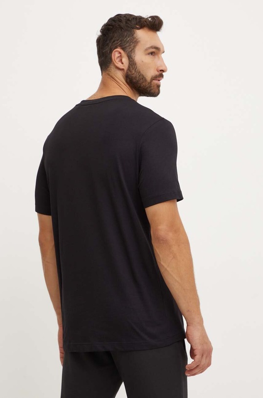 BOSS Green t-shirt bawełniany 50515620 czarny SS24