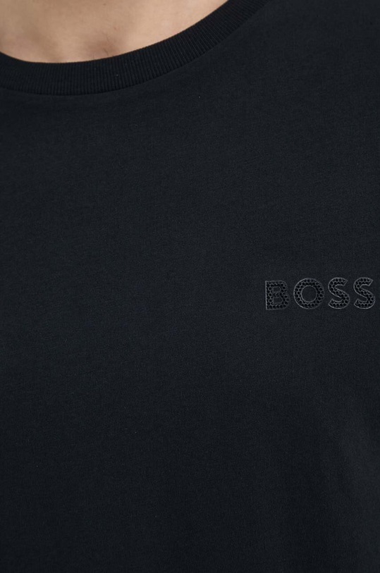 BOSS Green tricou din bumbac negru 50515620
