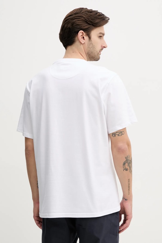 Odjeća Pamučna majica Barbour MTS0502 bijela