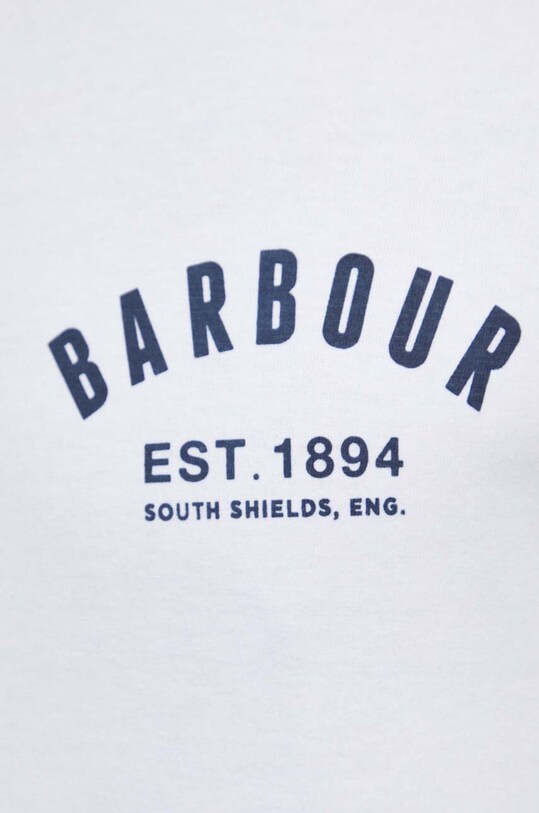Barbour tricou din bumbac MTS0502 alb