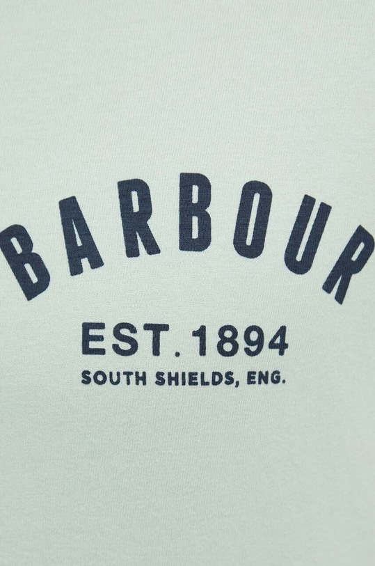 Barbour t-shirt bawełniany MTS0502 zielony