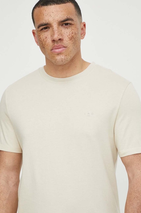 IRO tricou din bumbac bej MP19ANGELOW