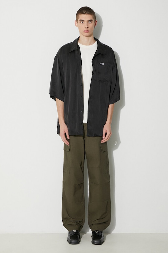 Хлопковая футболка Wood Wood Ace AA Logo 10285709.2222 бежевый SS24