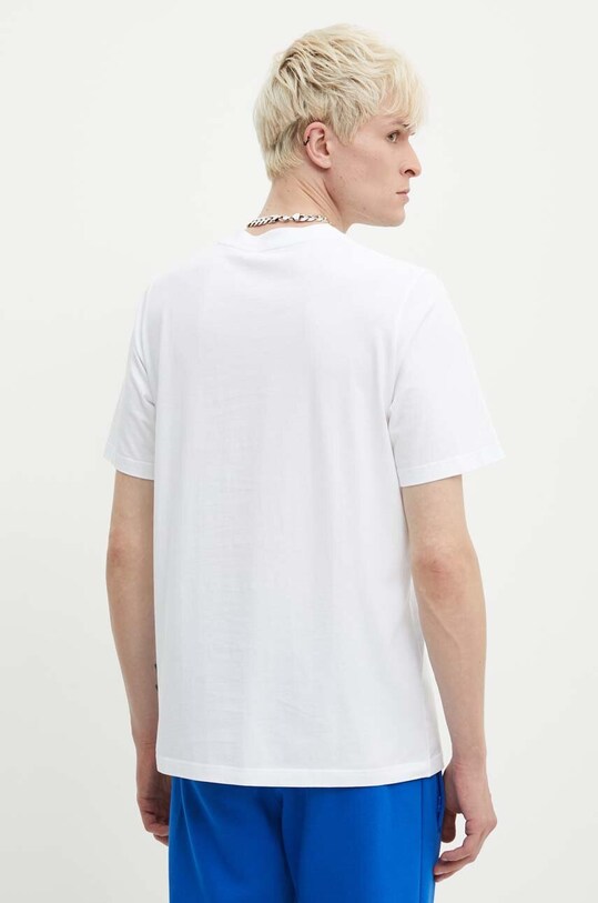 Îmbrăcăminte Wood Wood tricou din bumbac Bobby Double Logo 12345701.2512 alb