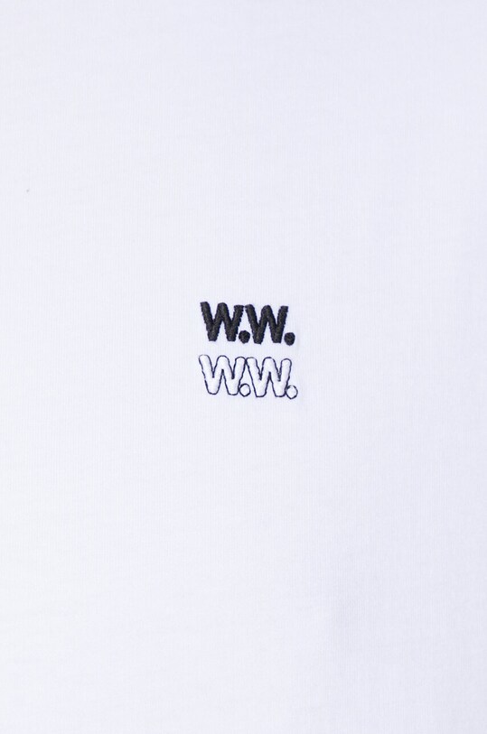Wood Wood t-shirt bawełniany Bobby Double Logo 12345701.2512