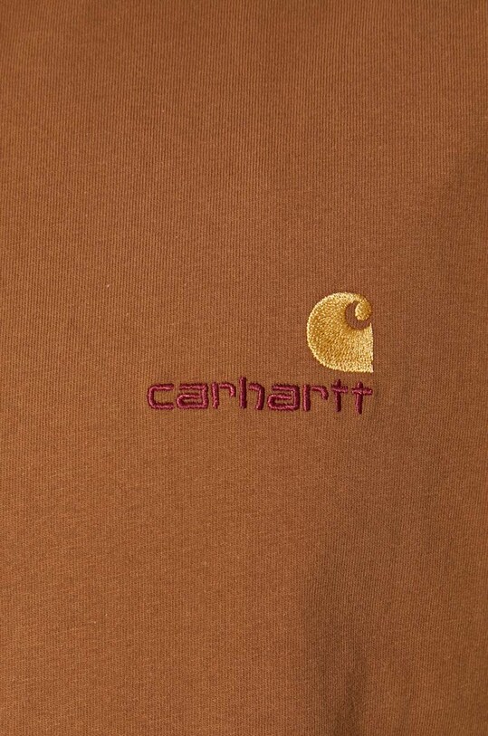 Bavlněné tričko Carhartt WIP S/S American Script T-Shirt I029956.HZXX