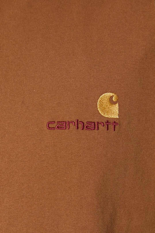 Памучна тениска Carhartt WIP S/S American Script T-Shirt I029956.HZXX