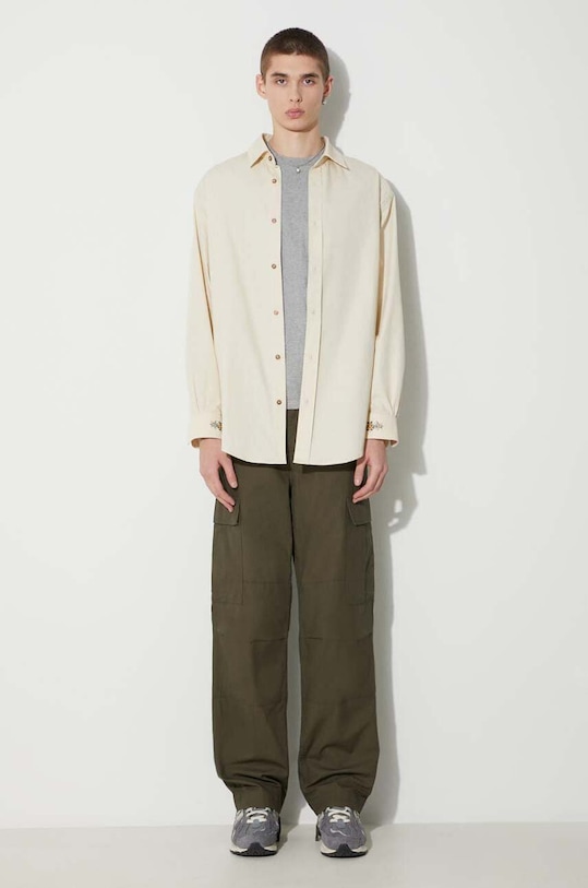 Carhartt WIP tricou din bumbac S/S Pocket T-Shirt I030434.V6XX gri AA00