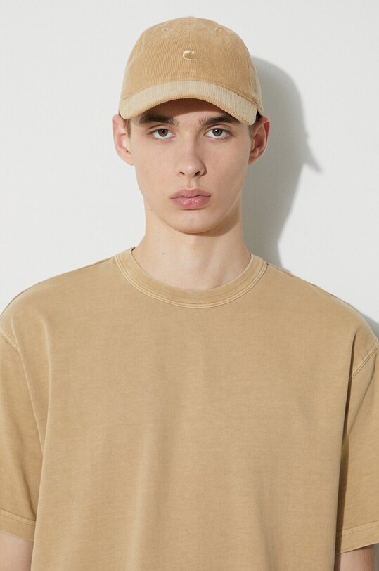 Carhartt WIP cotton t-shirt S/S Taos T-Shirt I032847.1YAGD beige