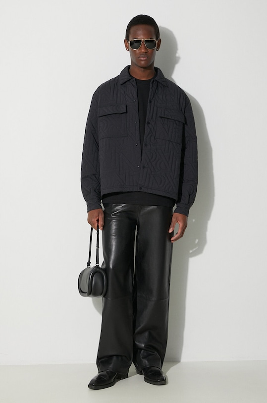 Carhartt WIP cotton t-shirt S/S American Script T-Shirt I029956.89XX black AA00