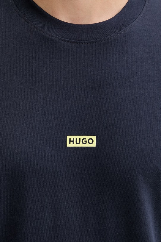 HUGO Blue tričko pánské bavlněné Nalono 50509776 námořnická modř