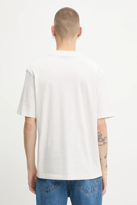 Odzież Hugo Blue t-shirt bawełniany 50509991 beżowy