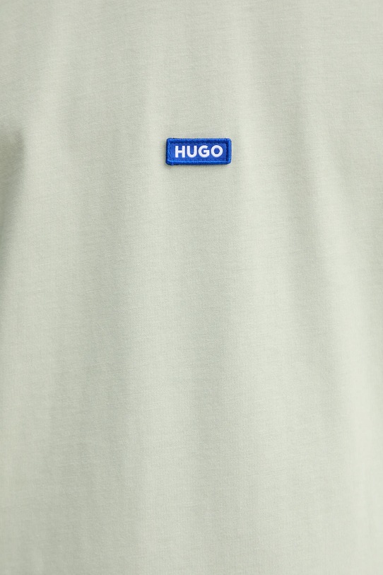 Hugo Blue t-shirt bawełniany 50509991 zielony
