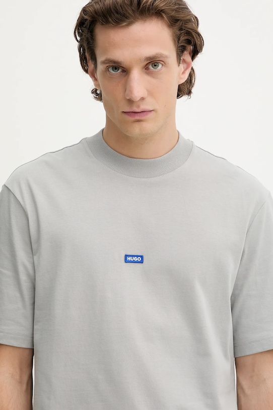 Hugo Blue tricou din bumbac gri 50509991