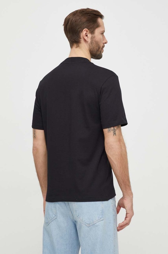 Hugo Blue t-shirt bawełniany Nieros 50509991 czarny AA00