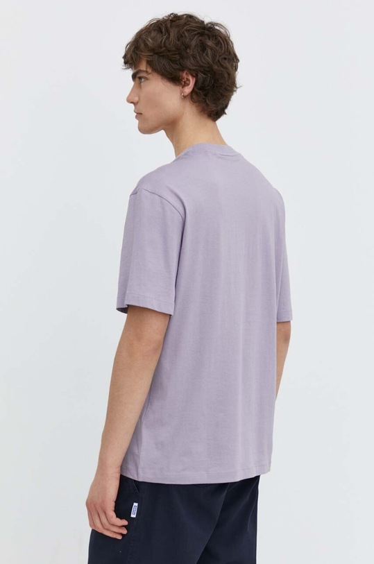 Odzież HUGO Blue t-shirt bawełniany 50513189 fioletowy