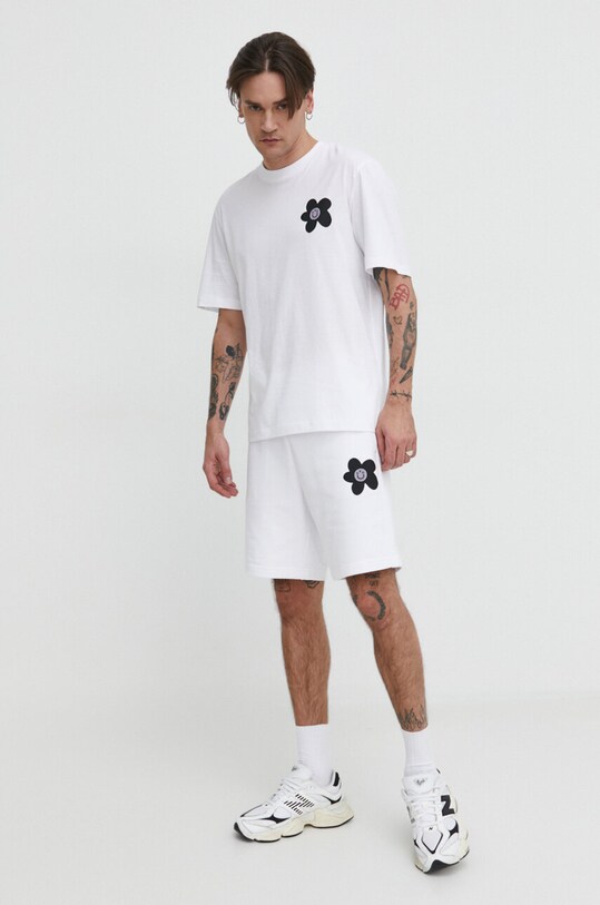 Hugo Blue t-shirt in cotone 50513214 bianco SS24