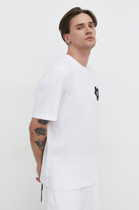 Abbigliamento Hugo Blue t-shirt in cotone 50513214 bianco