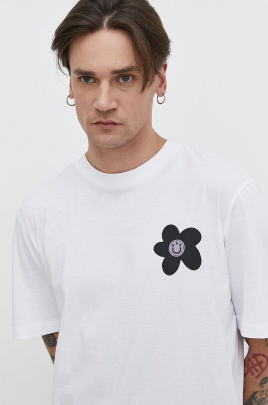 Hugo Blue t-shirt in cotone bianco 50513214