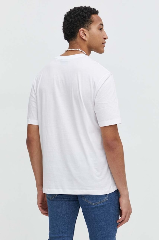 Odzież HUGO Blue t-shirt bawełniany 50513411 biały
