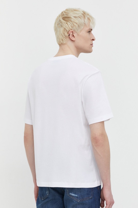 Odzież HUGO Blue t-shirt bawełniany 50515203 biały