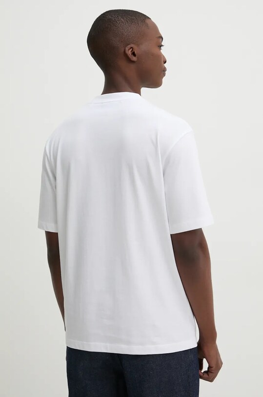 Hugo Blue tricou din bumbac alb 50519984