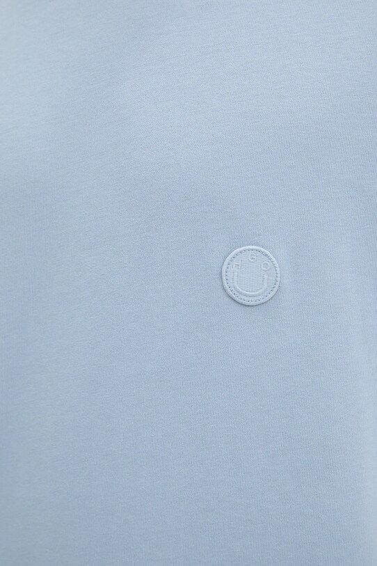 Hugo Blue t-shirt bawełniany 50519984 niebieski