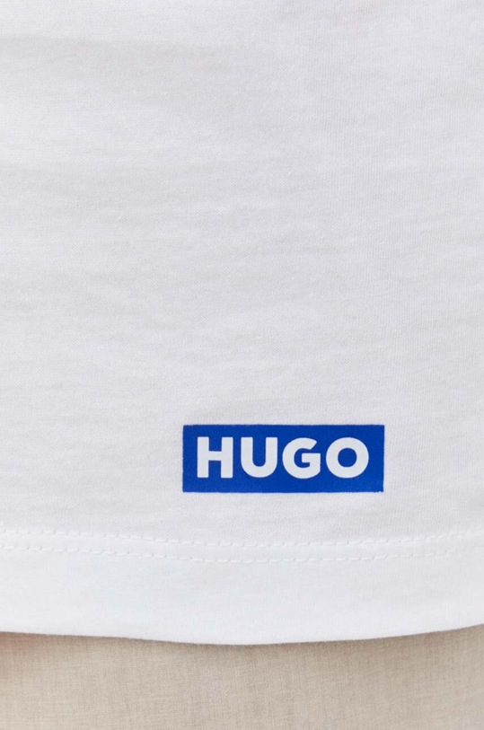 Бавовняна футболка Hugo Blue 2-pack 50522383 білий