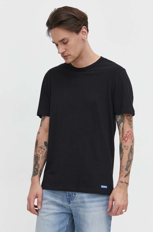 HUGO Blue t-shirt bawełniany 2-pack 50522383 multicolor SS24