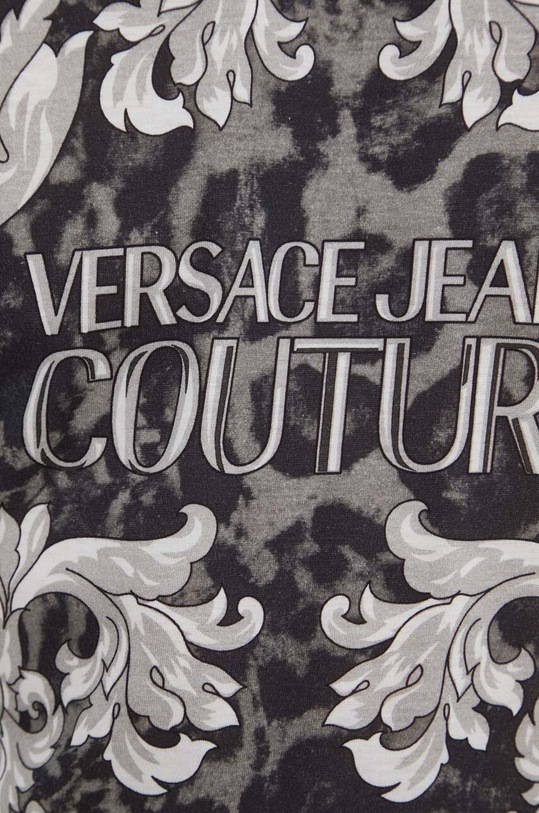 Versace Jeans Couture t-shirt bawełniany 76GAH6RA.JS327 szary